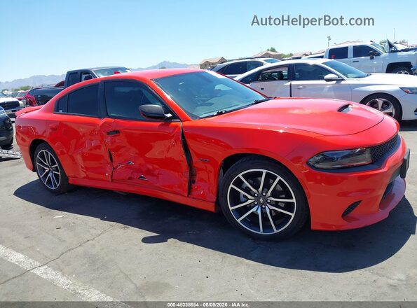 2C3CDXCT2PH604546 2023 DODGE CHARGER Orange Դիմացի տեսք