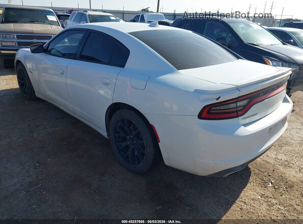 2C3CDXCT3GH227239 2016 DODGE CHARGER White უკანა მარცხენა
