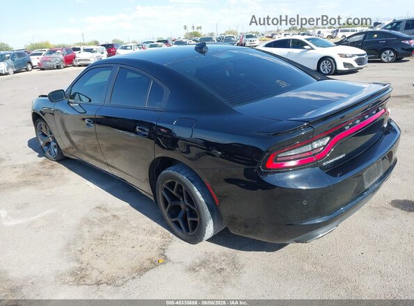 2C3CDXCT3GH247491 2016 DODGE CHARGER Black Rear left