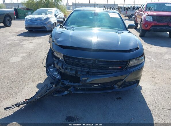 2C3CDXCT3GH247491 2016 DODGE CHARGER Black Instrument cluster view