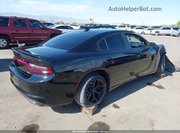 2C3CDXCT3GH247491 2016 DODGE CHARGER Black Rear right