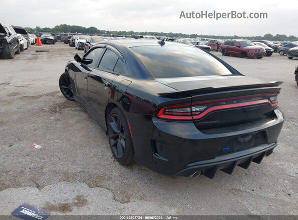 2C3CDXCT3MH578311 2021 DODGE CHARGER Black Задня ліва чверть