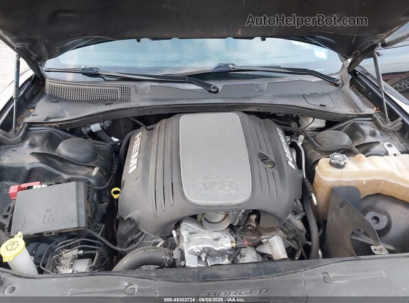 2C3CDXCT3MH578311 2021 DODGE CHARGER Black Вид ззаду