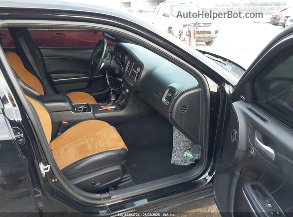 2C3CDXCT3MH578311 2021 DODGE CHARGER Black Вид салону спереду