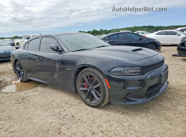 2C3CDXCT3MH608875 2021 DODGE CHARGER Black Առջևի աջ