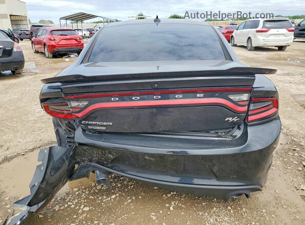 2C3CDXCT3MH608875 2021 DODGE CHARGER Black Հետևի տեսք