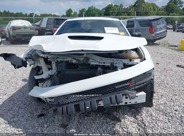 2C3CDXCT3PH554644 2023 DODGE CHARGER White Widok wnętrza z tyłu