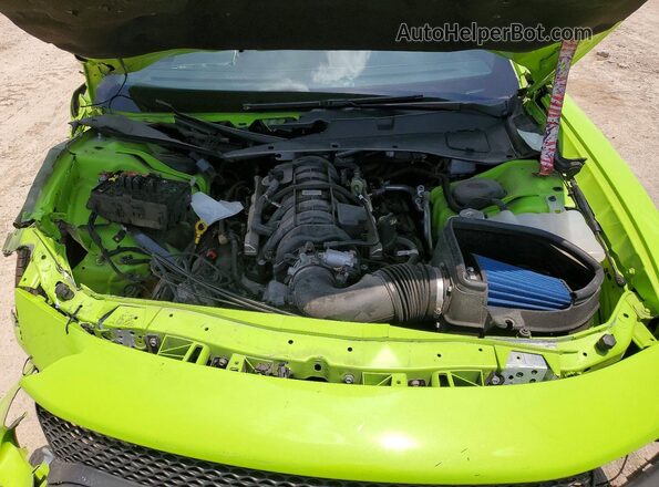 2C3CDXCT3PH671754 2023 DODGE CHARGER Зеленый Вид задней части салона