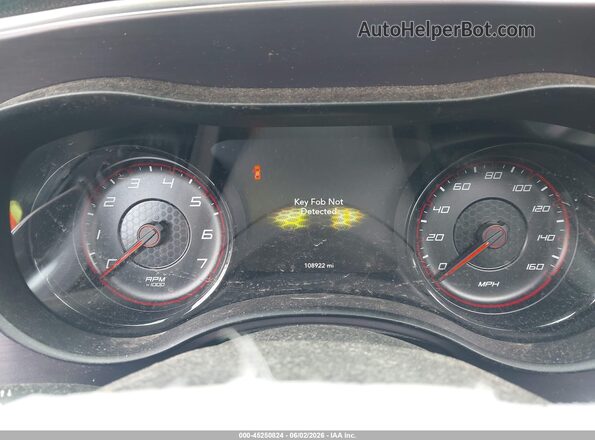 2C3CDXCT4GH112889 2016 DODGE CHARGER Black უკანა სავარძლების ხედი