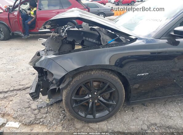 2C3CDXCT4GH112889 2016 DODGE CHARGER Black წინა ხედი