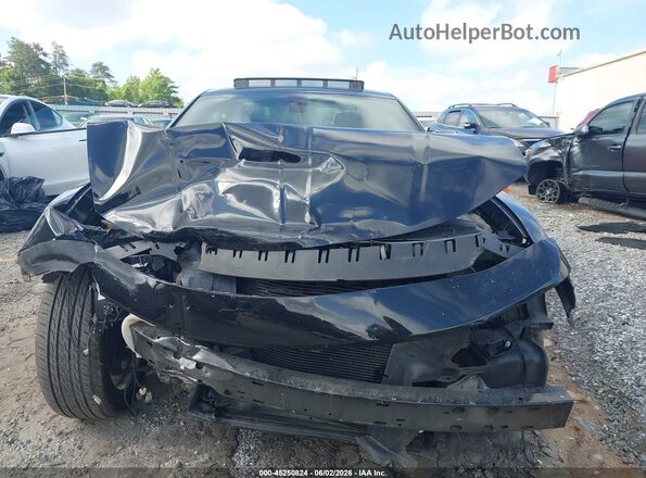 2C3CDXCT4GH112889 2016 DODGE CHARGER Black წინა პანელის ხედი