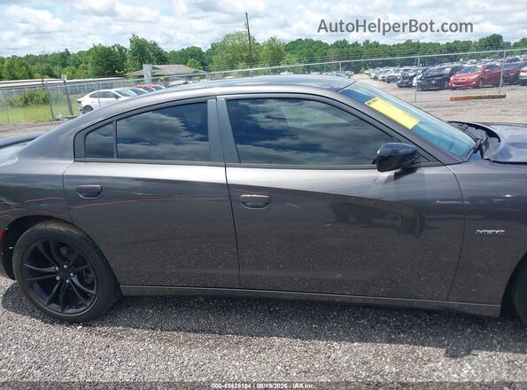 2C3CDXCT4GH127456 2016 DODGE CHARGER Gray Rear interior view