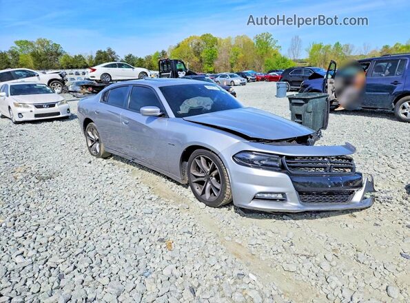 2C3CDXCT4GH241926 2016 DODGE CHARGER Silver Передня права чверть