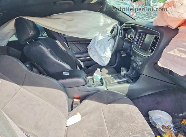 2C3CDXCT4GH241926 2016 DODGE CHARGER Silver Вид салону спереду