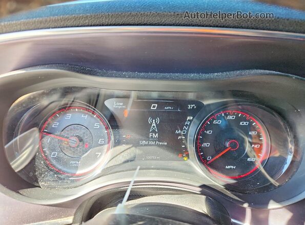 2C3CDXCT4HH518446 2017 DODGE CHARGER Orange ხელსაწყოთა პანელის ხედი