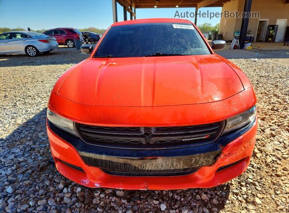 2C3CDXCT4HH518446 2017 DODGE CHARGER Orange წინა ხედი