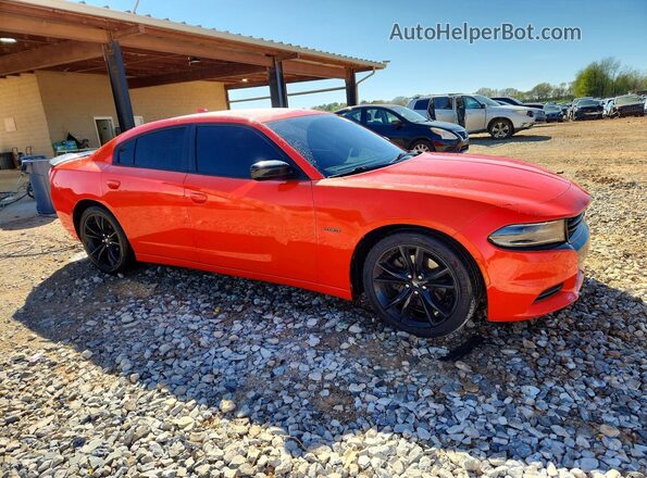 2C3CDXCT4HH518446 2017 DODGE CHARGER Orange წინა მარჯვენა