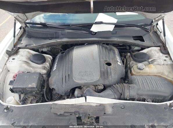 2C3CDXCT4HH523565 2017 DODGE CHARGER White უკანა ხედი