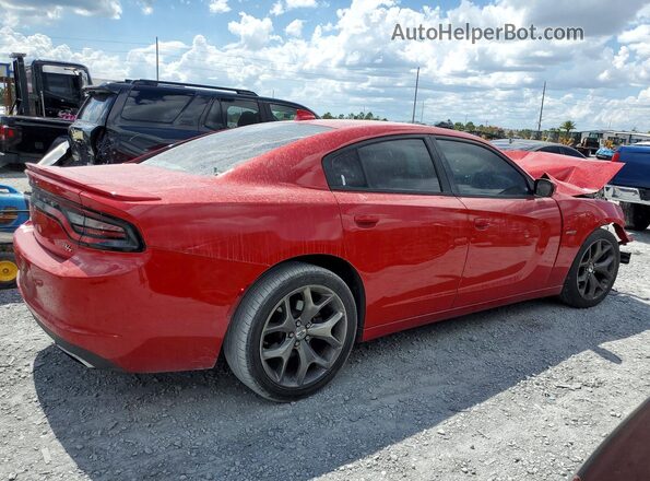 2C3CDXCT4HH576072 2017 DODGE CHARGER Red Հետևի աջ