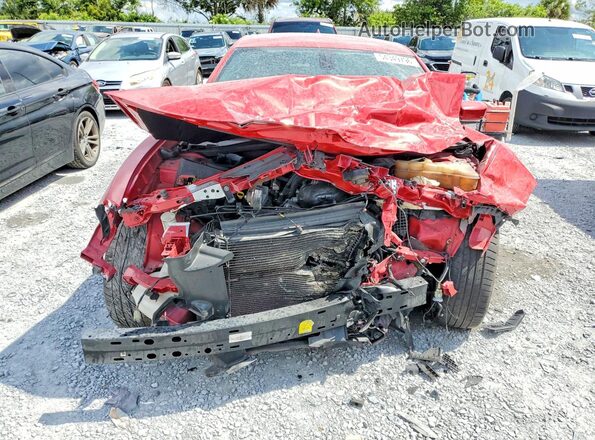 2C3CDXCT4HH576072 2017 DODGE CHARGER Red Դիմացի տեսք