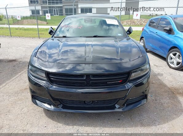 2C3CDXCT4JH167284 2018 DODGE CHARGER Black Vista del cuadro de instrumentos