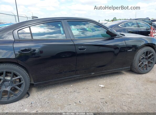 2C3CDXCT4JH167284 2018 DODGE CHARGER Black Vista interior trasera