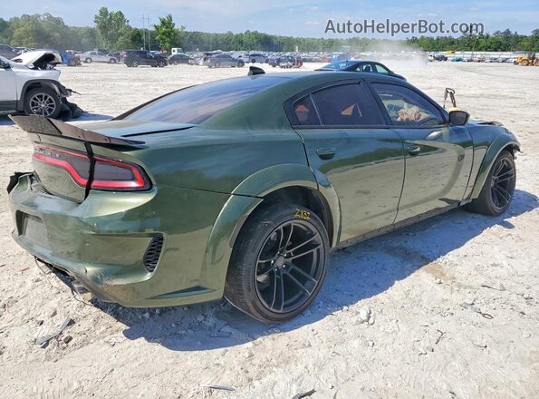 2C3CDXCT4JH260905 2018 DODGE CHARGER Green 