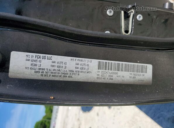 2C3CDXCT4JH260905 2018 DODGE CHARGER Green 
