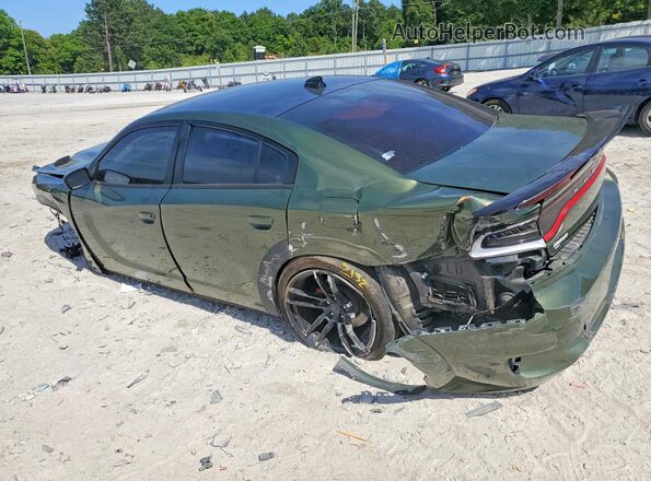 2C3CDXCT4JH260905 2018 DODGE CHARGER Green 