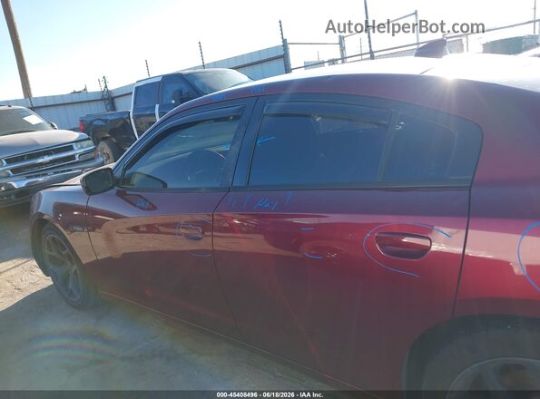 2C3CDXCT4JH307477 2018 DODGE CHARGER Maroon Vista interior de 360 grados