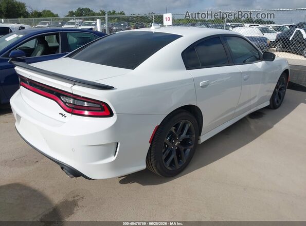 2C3CDXCT4MH633784 2021 DODGE CHARGER White Tył prawy