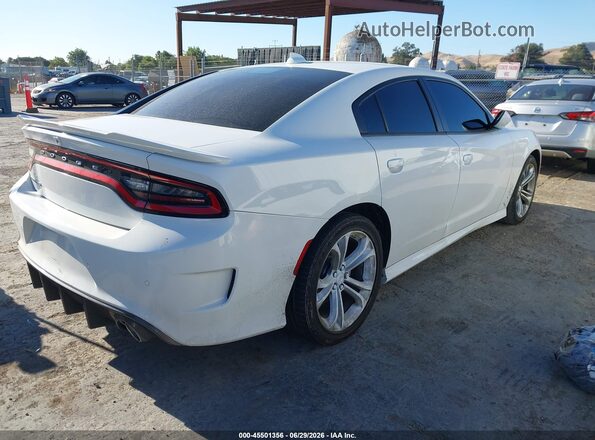 2C3CDXCT4NH264328 2022 DODGE CHARGER White Задня права чверть