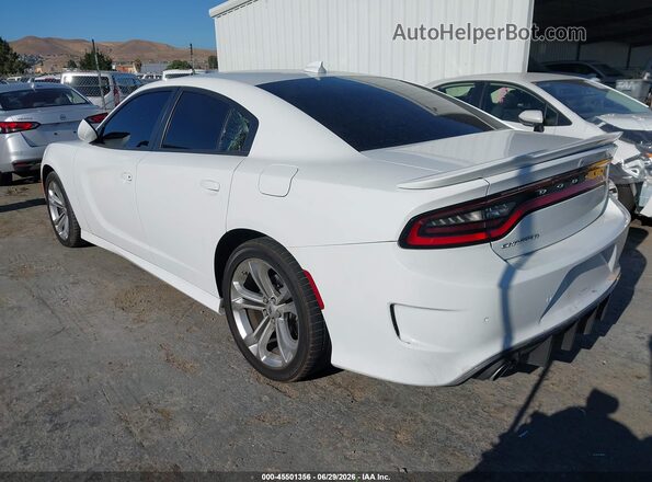 2C3CDXCT4NH264328 2022 DODGE CHARGER White Задня ліва чверть