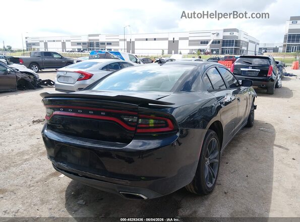 2C3CDXCT5HH609421 2017 DODGE CHARGER Black უკანა მარჯვენა