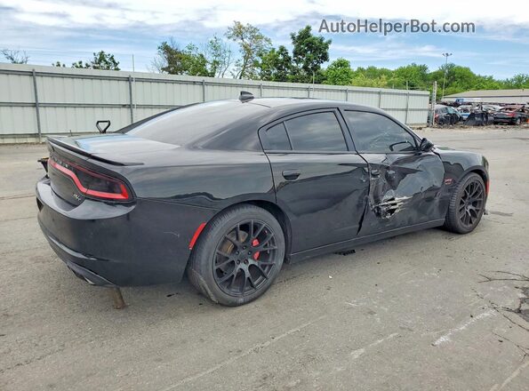 2C3CDXCT5JH142314 2018 DODGE CHARGER Black Trasero derecho