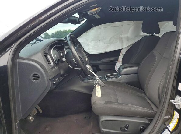 2C3CDXCT5JH142314 2018 DODGE CHARGER Black Vista interior delantera
