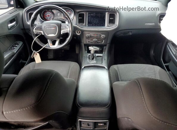 2C3CDXCT5JH142314 2018 DODGE CHARGER Black Vista del salpicadero