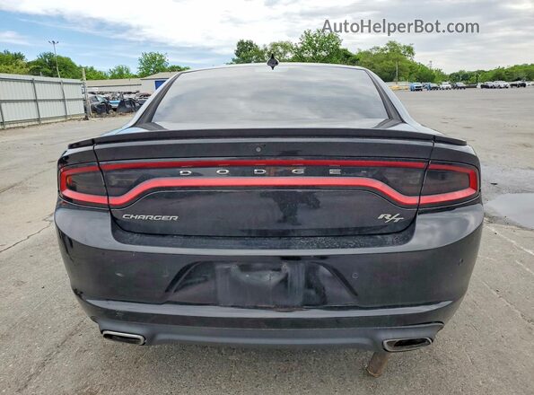2C3CDXCT5JH142314 2018 DODGE CHARGER Black Vista trasera