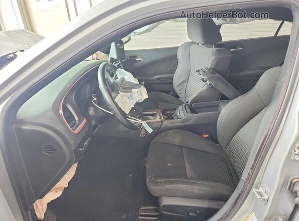2C3CDXCT5LH252959 2020 DODGE CHARGER Silver წინა სალონის ხედი