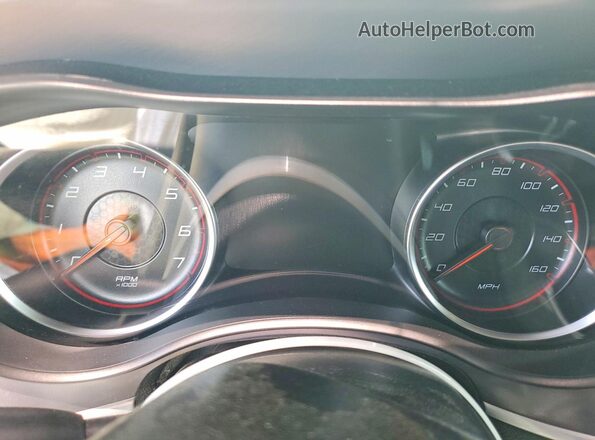 2C3CDXCT5MH517963 2021 DODGE CHARGER White Instrument cluster view