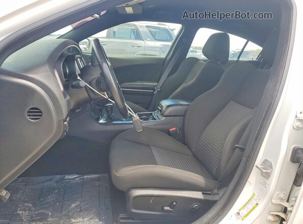 2C3CDXCT5MH517963 2021 DODGE CHARGER White Front interior view