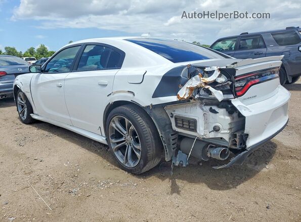 2C3CDXCT5MH517963 2021 DODGE CHARGER White Rear left