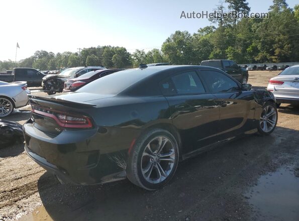 2C3CDXCT5MH647676 2021 DODGE CHARGER Black უკანა მარჯვენა