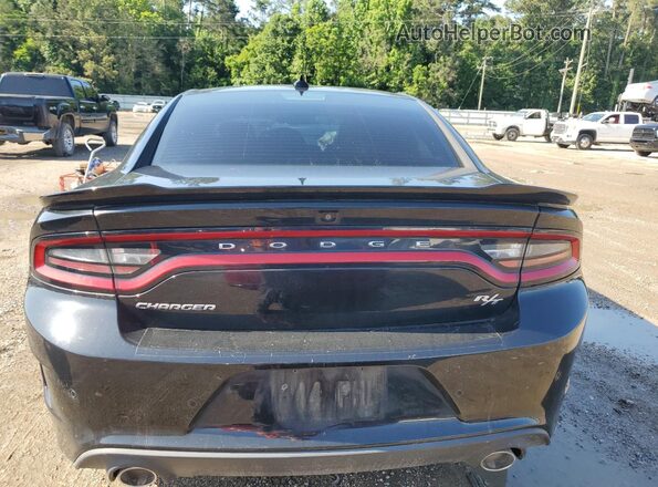 2C3CDXCT5MH647676 2021 DODGE CHARGER Black უკანა ხედი