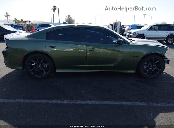 2C3CDXCT5NH197867 2022 DODGE CHARGER Green 360 interior view