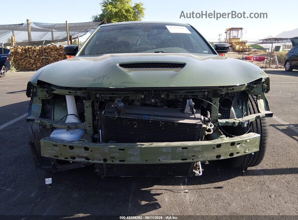 2C3CDXCT5NH197867 2022 DODGE CHARGER Green Rear interior view