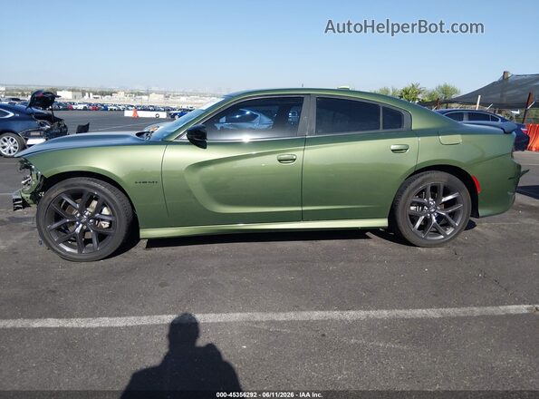 2C3CDXCT5NH197867 2022 DODGE CHARGER Green 