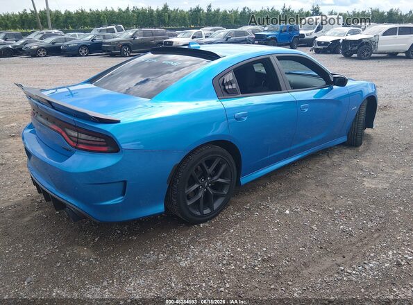 2C3CDXCT5PH616240 2023 DODGE CHARGER Blue Trasero derecho