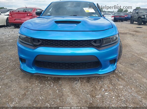 2C3CDXCT5PH616240 2023 DODGE CHARGER Blue Vista del cuadro de instrumentos