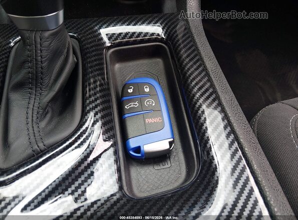 2C3CDXCT5PH616240 2023 DODGE CHARGER Blue Vista del salpicadero